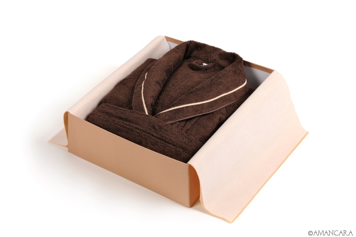 LERICI BATHROBE BROWN